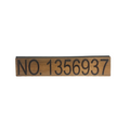 Wood (Teak) USCG Document Number