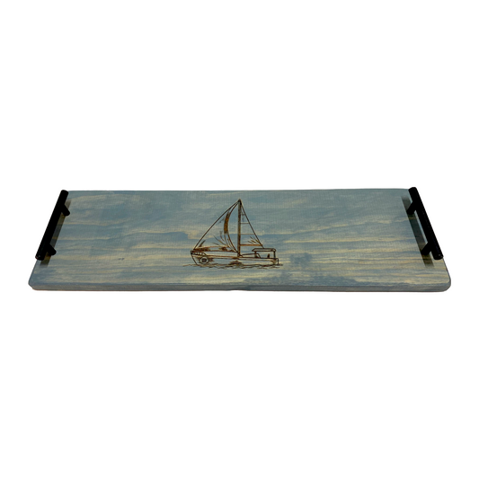 Seafaring Wood Decorative Tray